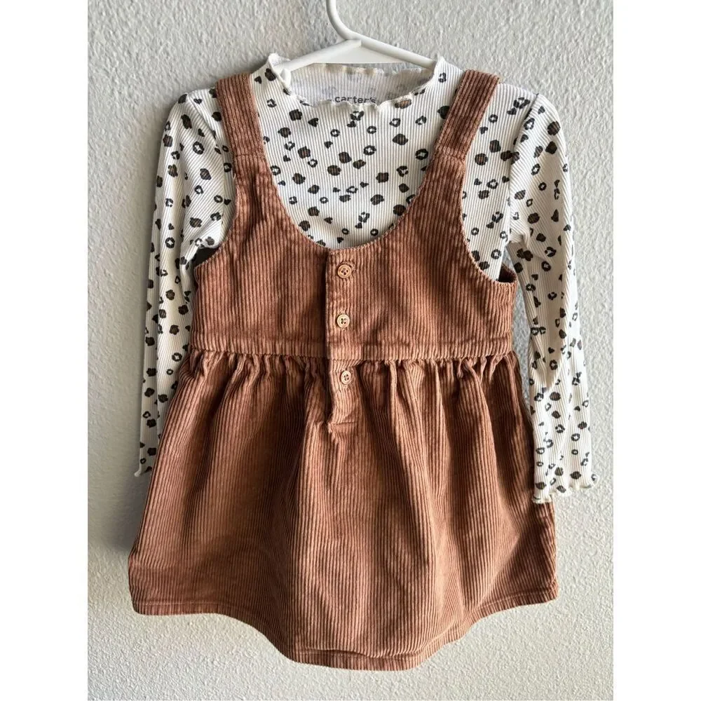 ❤️Carter’s Child Of Mine Girl Dress 3T